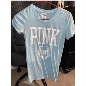 PINK Blue VS t-shirt, Small